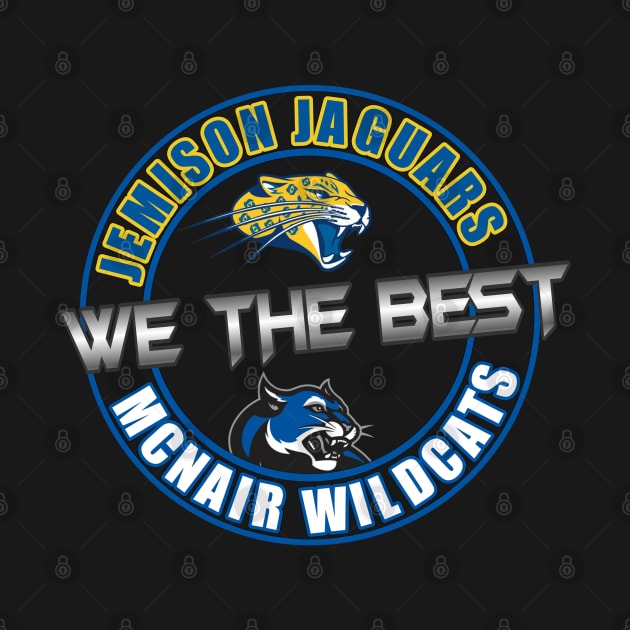 Jemison Jaguars - McNair Wildcats by Duds4Fun