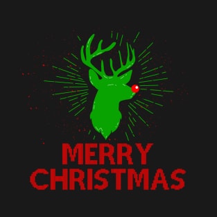 "MERRY CHRISTMAS RUDOLPH" T-Shirt