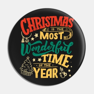 christmas is the most wonderful time of the year Pin