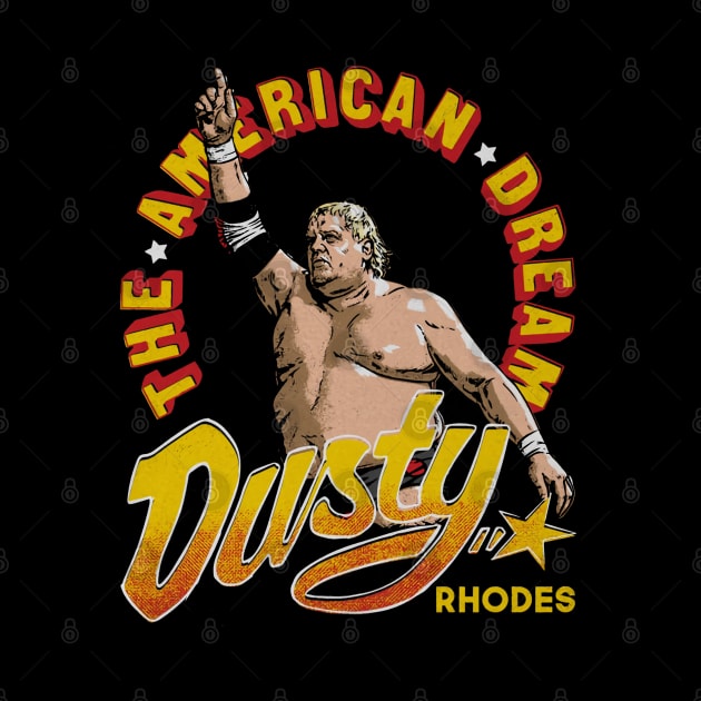 Dusty Rhodes The American Dream by MunMun_Design