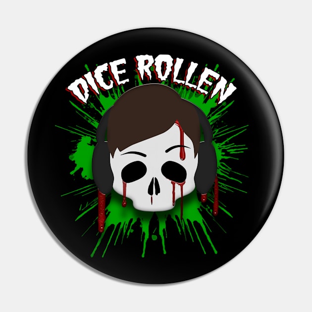 Dice Rollen Logo Pin by Dice Rollen Designs