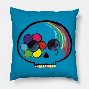 Crazy Skull Pillow