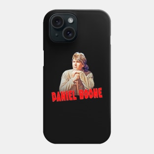 Daniel Boone - Frontier Hero - 60s Adventure Tv Series Phone Case