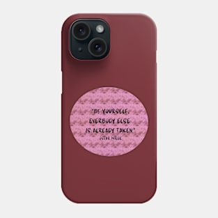 Oscar Wilde Quote Phone Case