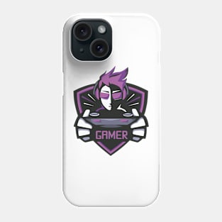 Gamer (purple) Phone Case