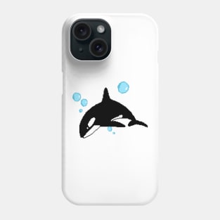 Pixelart Orca Phone Case