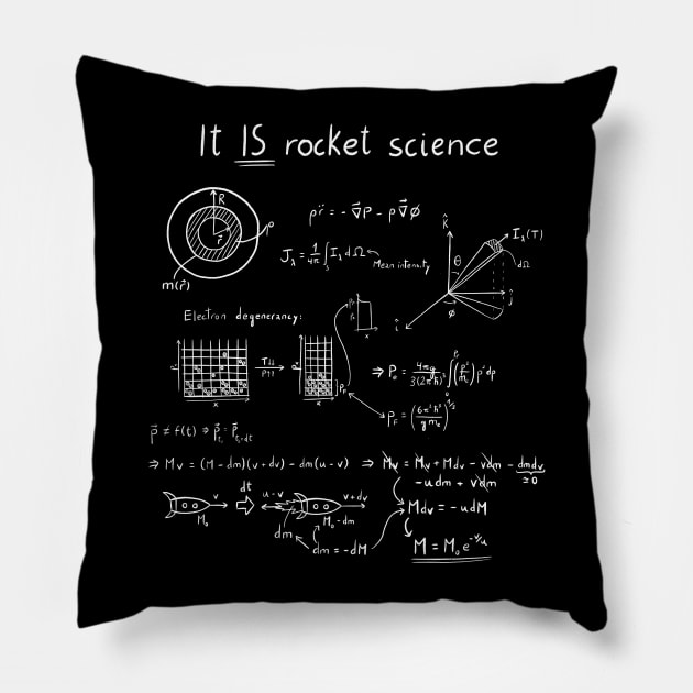 Astrophysics Pillow by Andropov