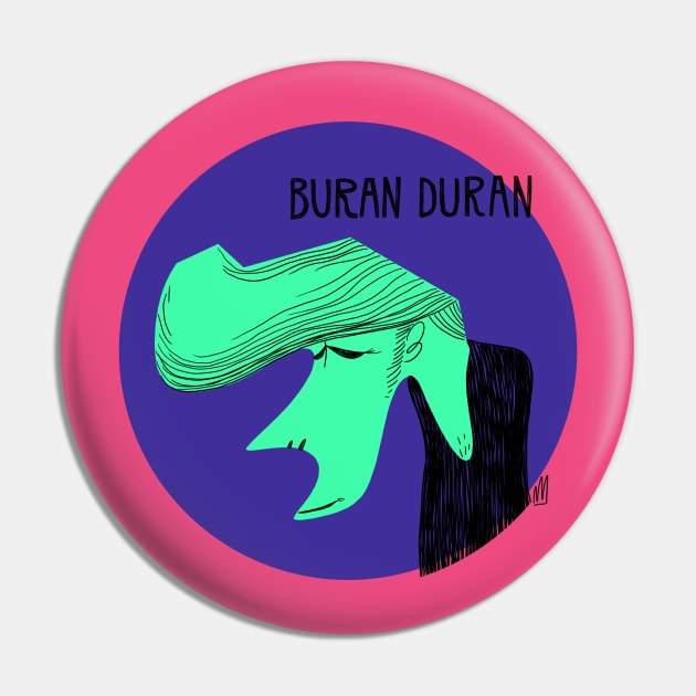 Buran Duran Pin by EgoBazaar