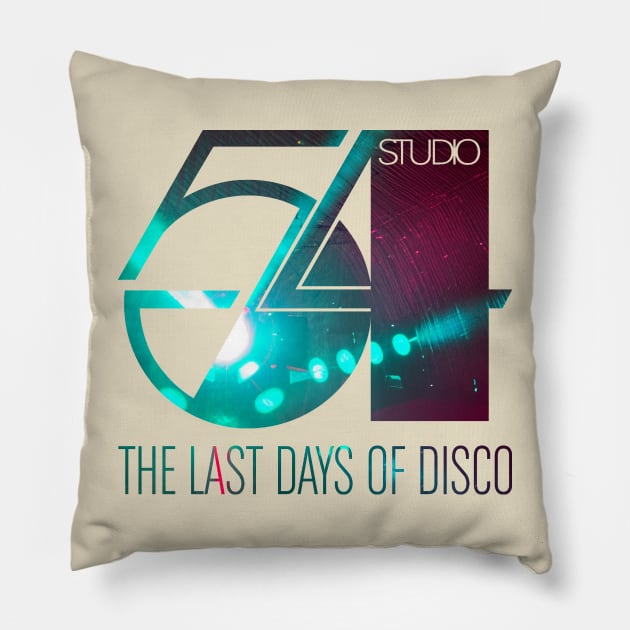 Studio 54 Last Days of Disco Pillow by HAPPY TRIP PRESS