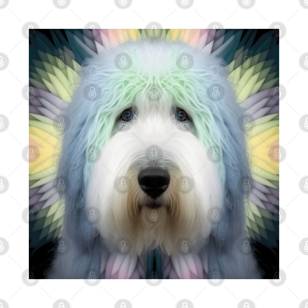 Fractal Design of An Old English Sheepdog by daniel4510