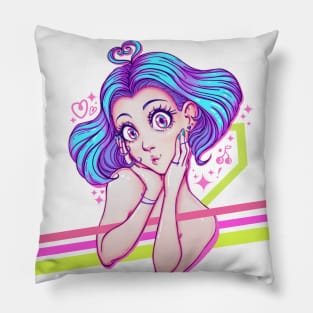 Vibrant colors Pillow