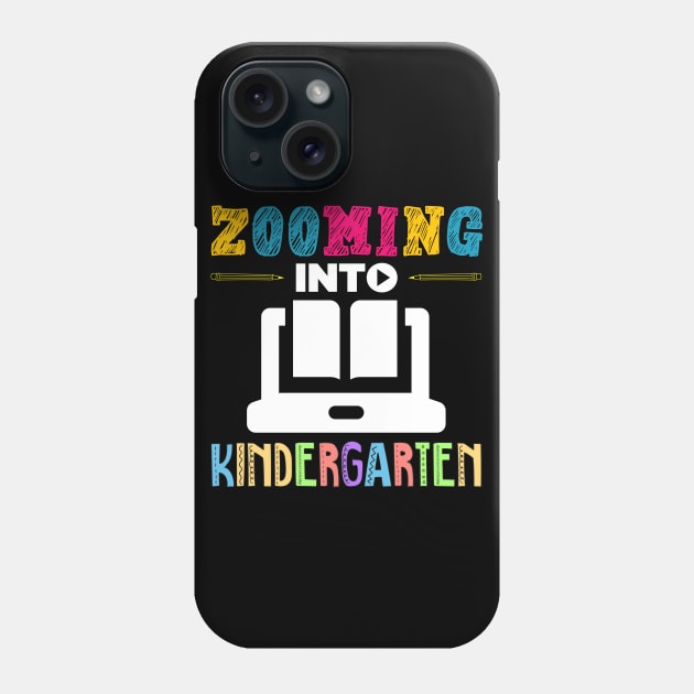 Zooming Into Kindergarten Back to School Virtual 2020 Phone Case by oskibunde