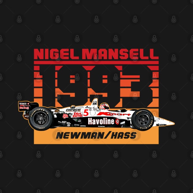 Nigel Mansell 1993 90s Retro by stevenmsparks