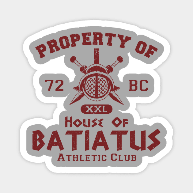 Batiatus Athletic Club Magnet by CleverAvian