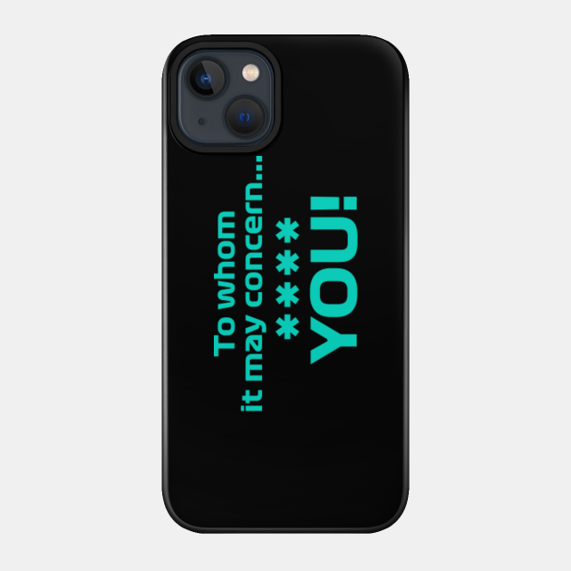 F1 Radio - To Whom It May Concern - Valtteri Bottas - Phone Case