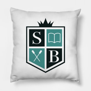 Hillerska skolan young royals school athletic logo Pillow