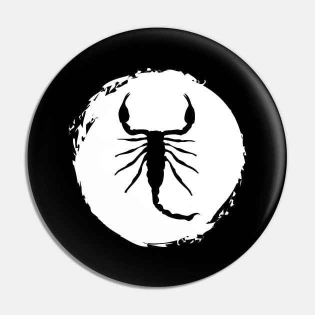 Scorpio Pin by PapaMatrix