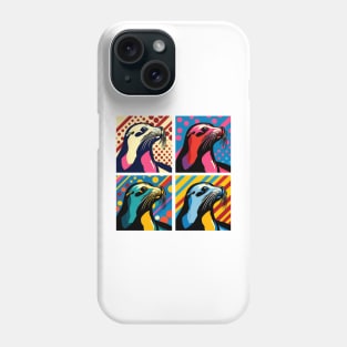 Pop Sea Lion Art - Trendy Marine Life Phone Case