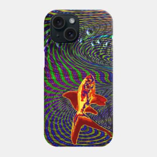 Hallucinogenic golden fish Phone Case