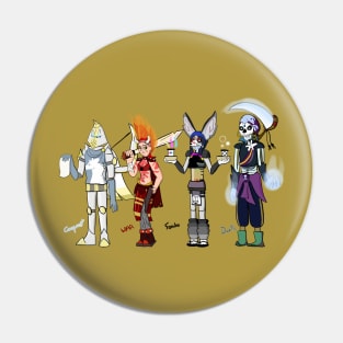 All Four Horsemen of the Apocalypse Pin