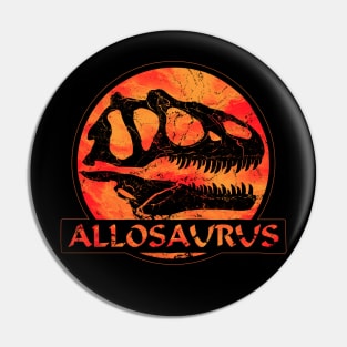 Allosaur Pin