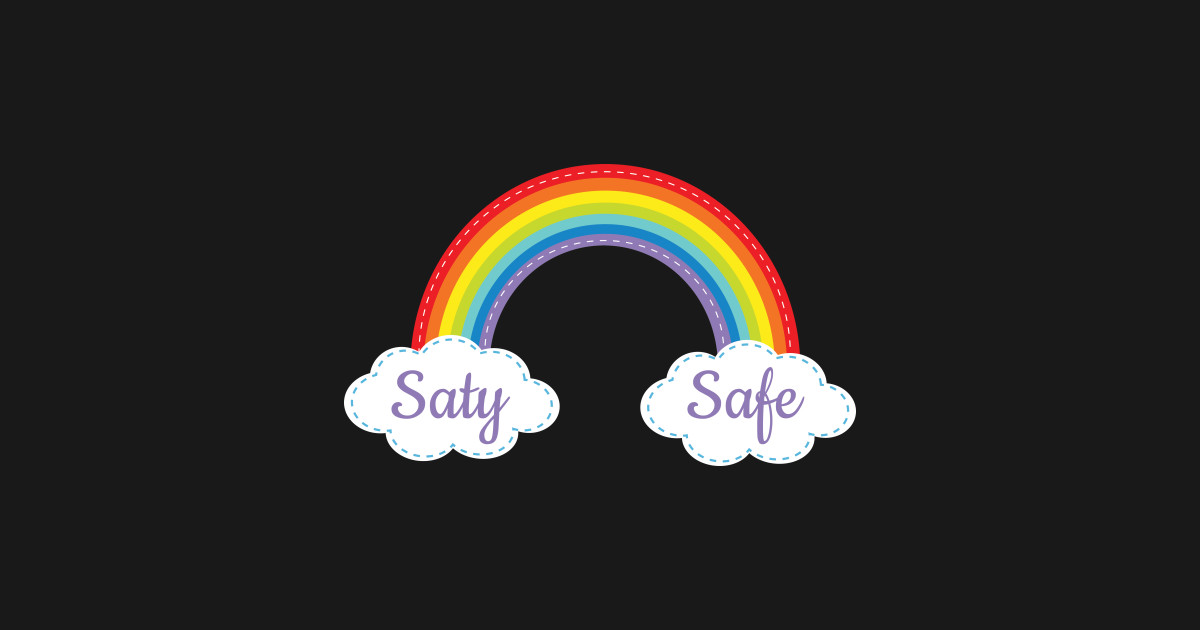Stay Safe Rainbow Stay Safe Posters and Art Prints TeePublic
