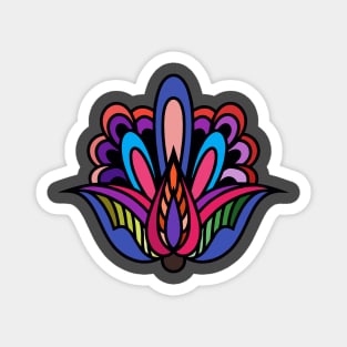 Mandala flower Magnet