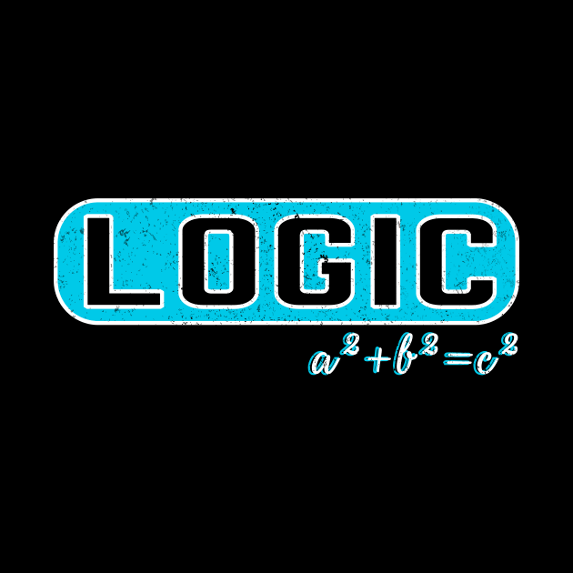 Logic - Pythagoras's Theorem Formula - Math by ozalshirts