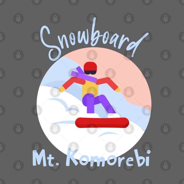 Snowboard Mt. Komorbi by Slightly Unhinged