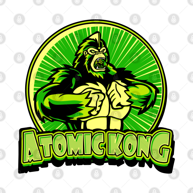 Atomic Kong (green) by Designs by Doctor-Multiverse.Com