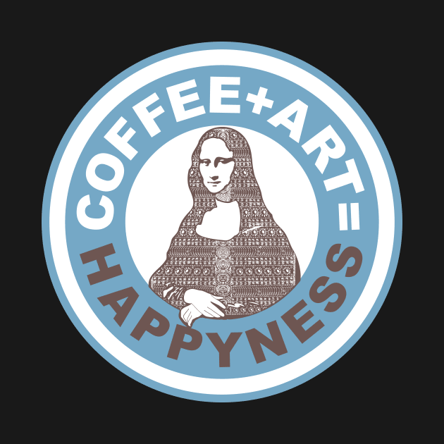 Coffee + Art = Happyness by pelagio