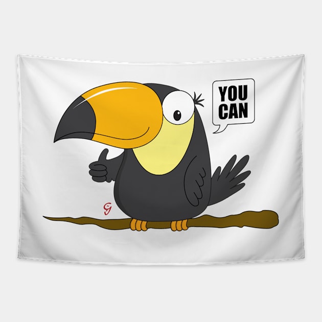 Motivation from the YouCan Toucan Tapestry by GarryVaux