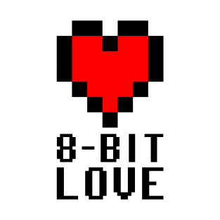 8-Bit Love you. T-Shirt