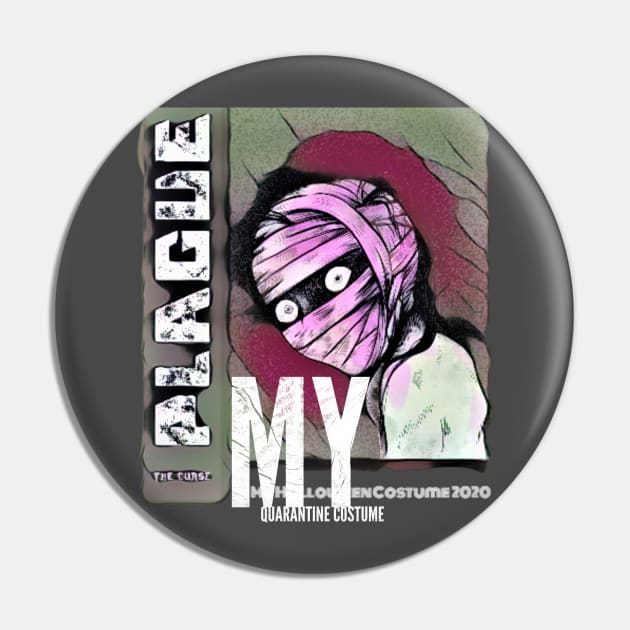 My quarantine costume: Plague-the curse (mummy) Pin by PersianFMts