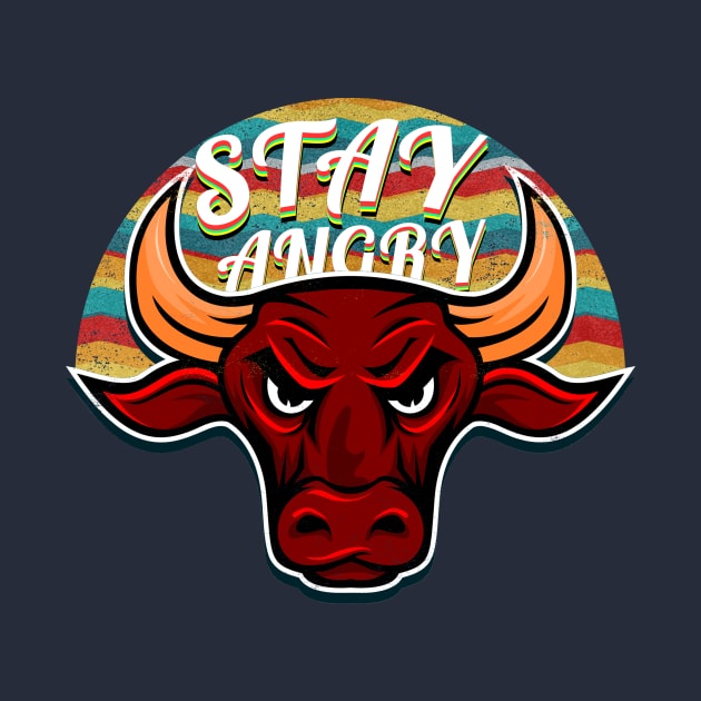 Stay Hungry Stay Humble bull T-shirt vintage Clothing Baseball Tee online Gifts by MIRgallery