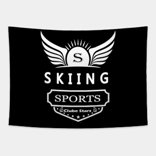 The Sport Skiing Tapestry