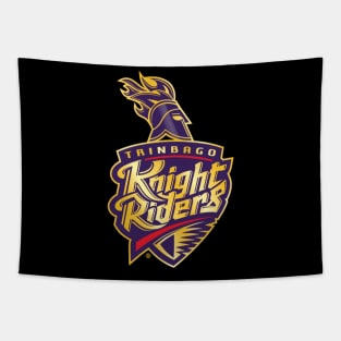 Trinbago Knight Riders CPL T20 Cricket Tapestry