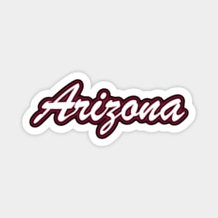 Football Fan of Arizona Magnet