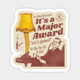 A MAJOR AWARD! A Christmas Story Leg Lamp Magnet