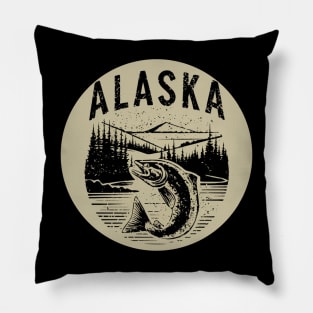 Alaska Salmon Pillow