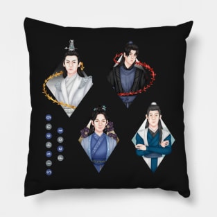 Sisheng Four - 2ha Sticker Pack Pillow