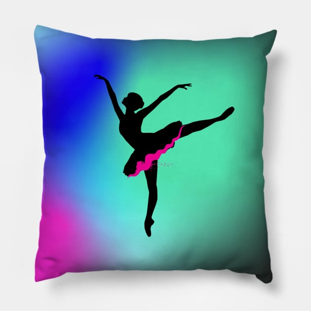 Soloist dancer Pillow by witty_moth