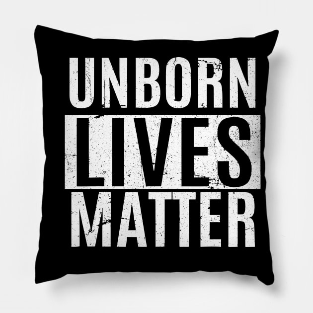 Unborn Lives Matter Anti-abortion Pro-Life Fetus Pillow by LEGO