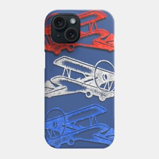 Up in the Air Patriotic Prop Engine Planes Phone Case
