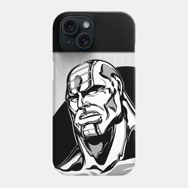 Silverbrute Headshot Phone Case by Force 1 Studios LLC