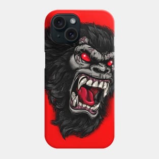 Angry Monkey Gorilla Face Phone Case