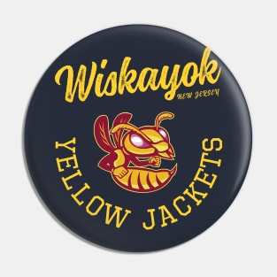 Yellowjackets Wiskayok High State Champs Pin