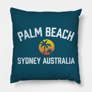 Palm Beach Sydney Australia NSW Sunset Palm Pillow