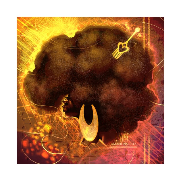 Afro Burst by APIllustr