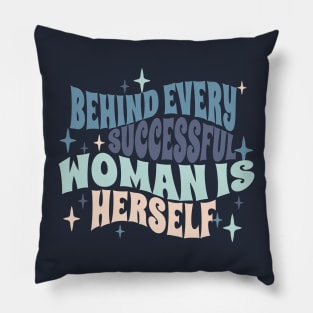 Woman Empowerment, Boss Babe Designs, Divorce Gift for Her Pillow